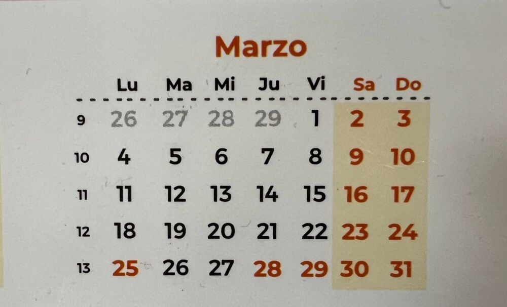 Calendario Colombia 2025 lista de los festivos de Semana Santa Blu Radio